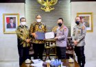 BPK-menyerahkan-Sertifikat-CSFA -kepada-Kapolri,-ini-pesan-kapolri-kepada-personil-Polri.