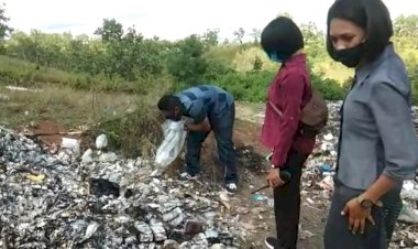 Polres-TTU-Mulai-Lidik-Kasus-Pembuangan-Limbah-Medis-di-Hutan-Tutab