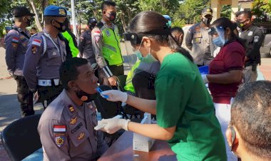 139-Anggota-Polres-TTU-Ikut-Tes-Narkoba-Pakai-Air-Liur,-Simak-Hasilnya