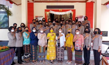 Kapolres-TTU-Pimpin-Perayaan-HUT-ke-73-Polwan,-Begini-Harapan-Polwan-Termudah