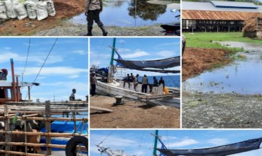 Anggota-Polsek-Insut-Razia-ke-Dermaga-dan-Kantor-Karantina-Hewan