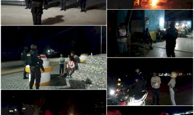 Patroli-Malam-Minggu,-Samapta-Polres-TTU-Imbau-Jangan-Nongkrong-Sambil-Miras