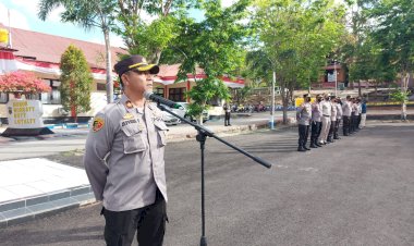 Pimpin-Perdana-Apel-Pagi,-Wakapolres-TTU-:-Mohon-Izin-Untuk-Bergabung