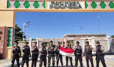 Patroli-Rutin-Samapta-Polres-TTU-di-Wilayah-Perbatasan,-Masyarakat-Diimbau-Jaga-Kamtibmas