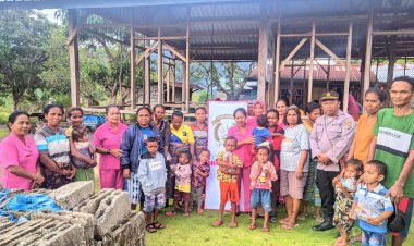 Polsek-Miomaffo-Barat-Gelar-PMT-Bergizi-Bagi-Balita-Stunting