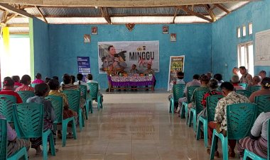 Giat-Minggu-Kasih-di-Kaenbaun,-Kapolres-TTU-Tegaskan-Bahaya-Modus-TPPO