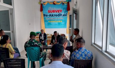 Kapolsek-Miomaffo-Timur-Polres-TTU-Hadiri-Pelaksanaan-Survey-Reakreditasi-Puskesmas-Bitefa