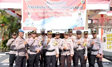 Pimpin-Apel-Kesiapan-Pemilu-Tahapan-Kampanye,-Wakapolres-TTU-:-Jaga-Netralitas-Polri