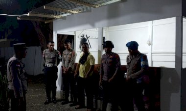 Pastikan-Sitkamtibmas-Kondusif-Jelang-Pemilu,-Polres-TTU-Rutin-Gelar-Patroli