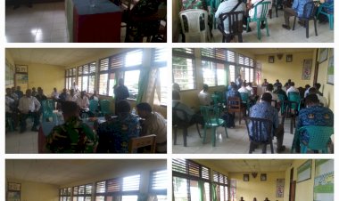 Hadiri-Rakor-Lintas-Sektoral,-Kapolsek-Biboki-Utara-Tegaskan-Dukung-Proses-Perekaman-E-KTP-Jelang-Pemilu