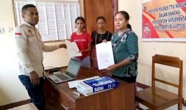 Reskrim-Polsek-Biboki-Anleu-Polres-TTU-Selesaikan-Masalah-Penganiayaan-Anak-Secara-RJ