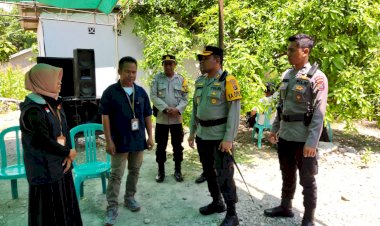 Kapolres-TTU-Turun-Pantau-Pelaksanaan-PSU-di-Tiga-TPS