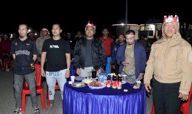 Meriah,-Ratusan-Penonton-Padati-Nobar-Semifinal-Piala-AFC-U-23-di-Mapolres-TTU