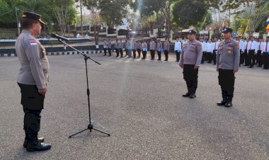 Anev-Bulanan-Polres-TTU-:-Evaluasi-dan-Penguatan-Kerjasama