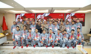 Catatan-Emas-Tim-Taekwondo-Garbha-Presisi,-Jadi-Juara-umum-2-di-Asian-Police-Championship-Open-2024