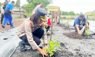 DUKUNG-SWASEMBADA-PANGAN-DENGAN-“PEKARANGAN-PANGAN-BERGIZI”,-POLRES-TTU-BUDIDAYA-RIBUAN-TANAMAN-HOLTIKULTURA.