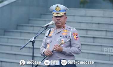 Korlantas-Polri-Gelar-Apel-dan-Halal-Bihalal-Idul-Fitri-1446-H,-Kakorlantas-Apresiasi-Kinerja-Polantas-dalam-Operasi-Ketupat-2025