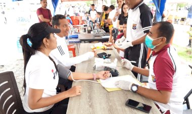 Polres-TTU-Hadirkan-Pelayanan-Humanis-di-Car-Free-Day:-SIM,-SKCK,-dan-Pemeriksaan-Kesehatan-Gratis