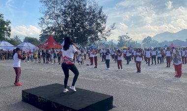 Gelorakan-Semangat-Sehat,-Polres-TTU-Gelar-Olahraga-Bersama-Meriahkan-Car-Free-Day