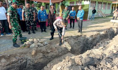 Wakapolres-TTU-Hadiri-Groundbreaking-Peletakan-Batu-Pertama-Koperasi-Merah-Putih-di-Kefamenanu,-TTU