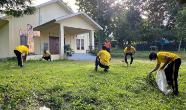 Ciptakan-Lingkungan-Kerja-Sehat,-Wakapolres-TTU-Tekankan-Kebersihan-Sebagai-Cermin-Disiplin-Polri