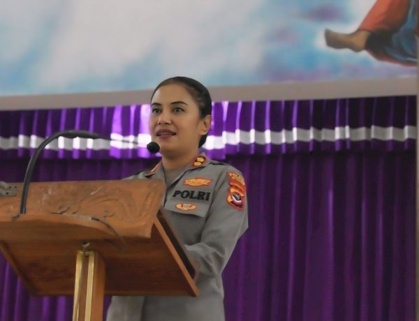 Kapolres TTU Hadiri Misa Adven, Ajak Masyarakat Jaga Kamtibmas Jelang Natal dan Tahun Baru