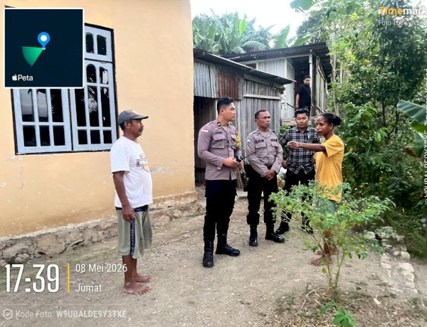 Gerak Cepat Layanan 110 Polres TTU, Selesaikan Konflik KDRT di Tubuhue Melalui Pendekatan Keadilan Restoratif