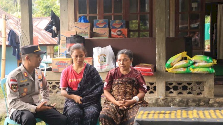 Keluarga Korban Banjir Bandang di Mauponggo Sampaikan Terima Kasih Atas Perhatian Kapolri
