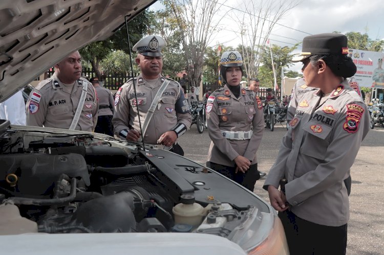 Audit Aset Negara, Kapolres TTU dan BagLog Soroti Kedisiplinan Pemegang Kendaraan Dinas
