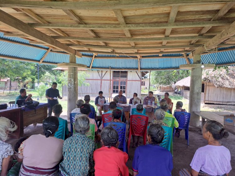 Warga Oesoko Sambut Positif Himbauan Bhabinkamtibmas, Upaya Kolektif Tekan Dampak Negatif Miras