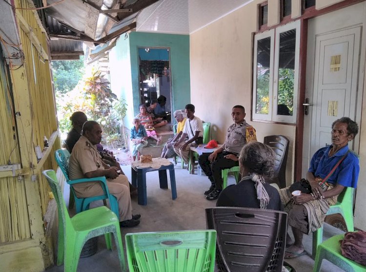 Waspada Curanmor! Aipda Andi Panie Tekankan Pentingnya Pengamanan Ekstra Kendaraan di Maubeli