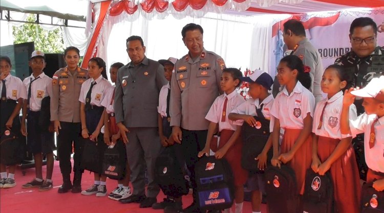 Menjaga Masa Depan dari Meja Makan: SPPG 3T Polri Hadir di TTU