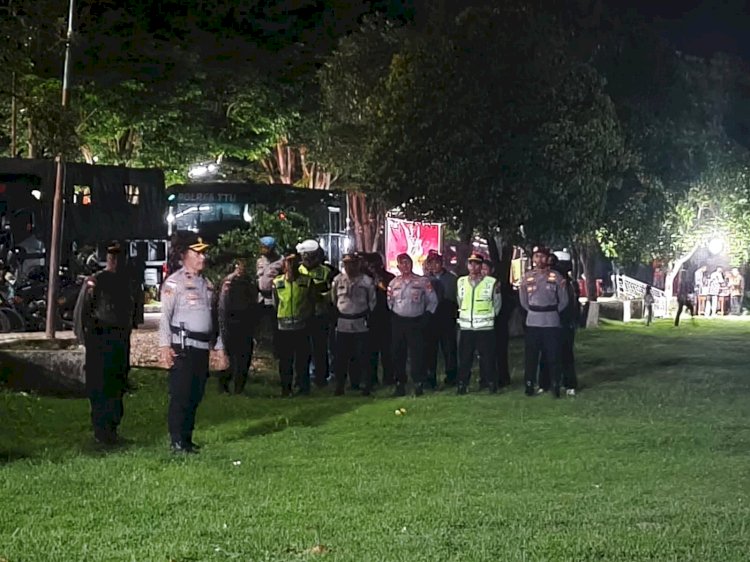 Apel Gabungan Pengamanan Tahun Baru 2026 Digelar di Kefamenanu