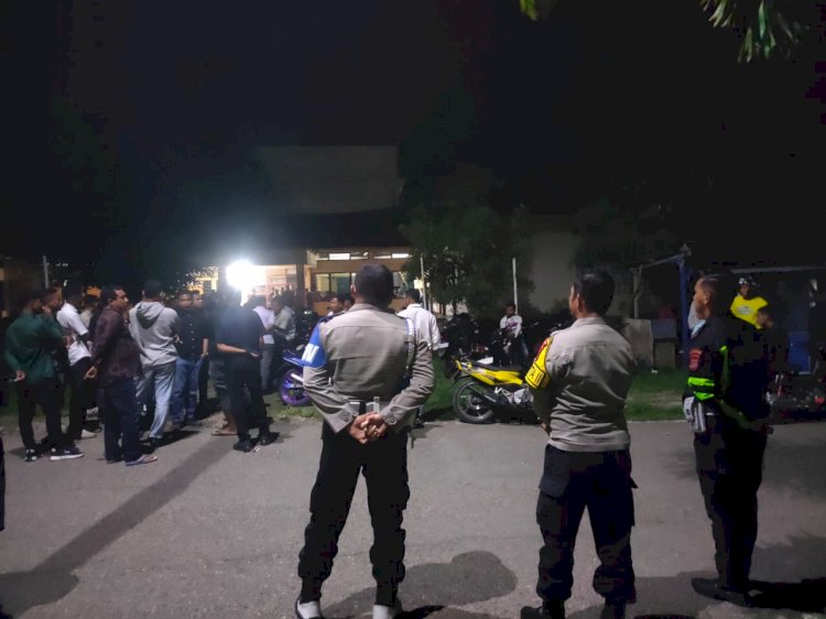 Polres TTU Tingkatkan Patroli Cipta Kondisi Pada Jam Malam