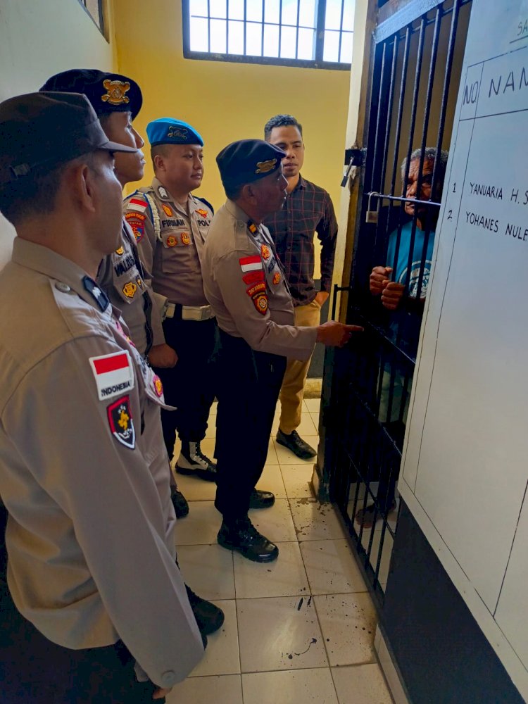 Pagar Besi dan Sentuhan Hati: Cara Polres TTU Tutup Rapat Celah Pelarian di Rutan