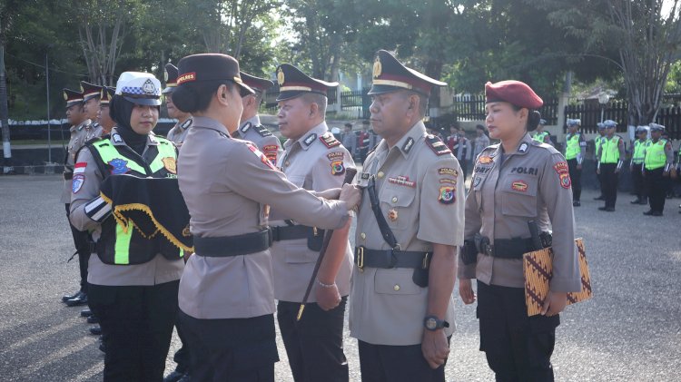 Kapolres TTU Pimpin Sertijab Kasat Reskrim, Kasatresnarkoba dan Dua Kapolsek, Tekankan Profesionalisme dan Loyalitas