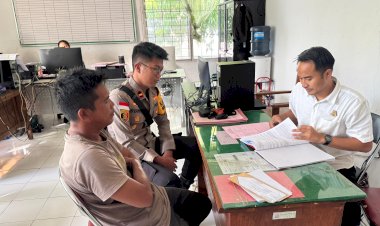 Polsek-Insana-Utara-Limpahkan-Tersangka-Kasus-Dugaan-Calo-Penerimaan-Polri-ke-Kejaksaan
