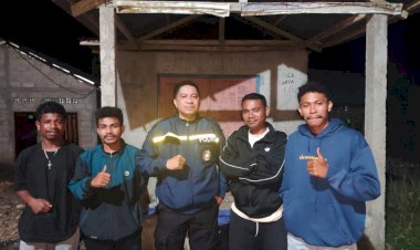 Respons-Cepat-Keluhan-Warga,-Bhabinkamtibmas-Motori-Patroli-Malam-dan-Hidupkan-Kembali-Siskamling