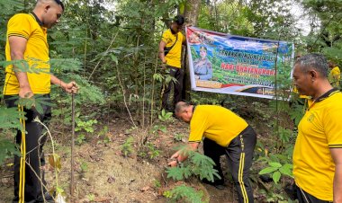 Polres-TTU-Gelar-Aksi-Penghijauan-dalam-Rangka-Hari-Bhayangkara-ke-80