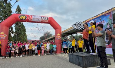 Menyambut-HUT-Bhayangkara-ke-80,-Polres-TTU-Gelar-Olahraga-Bersama-Untuk-Memperkokoh-Sinergitas-dan-Kedekatan-Masyarakat.