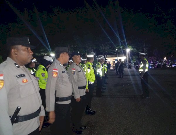Jelang Tahun Baru 2026, Polres TTU Gelar Patroli Humanis