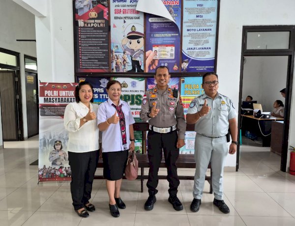 Sinergitas Tanpa Batas,  Sat Lantas Polres TTU, Samsat, dan Jasa Raharja Perkuat Kerja Sama Strategis Demi Kemajuan Daerah