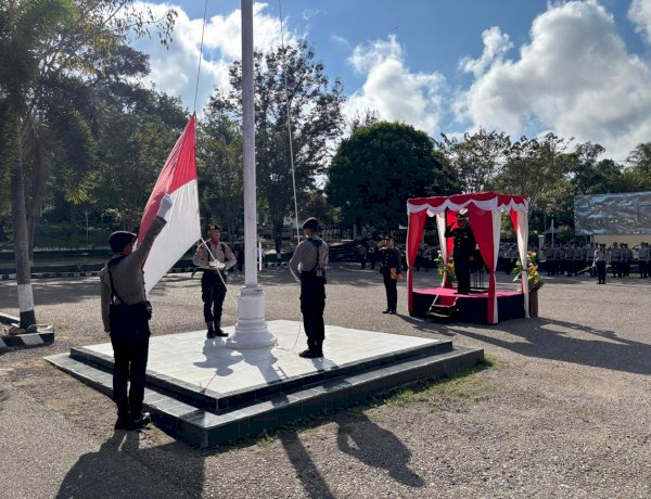 Polres TTU Gelar Upacara Hari Lahir Pancasila 2026, Teguhkan Semangat Persatuan dan Nasionalisme