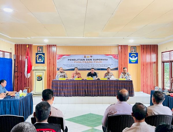 Optimalisasi Almatsus Dalmas Dan Strategi Ketahanan Pangan, Puslitbang Polri Gelar Penelitian Komprehensif Di Polres TTU