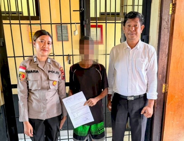 Penyidik PPA Polres TTU Resmi Limpahkan Tersangka Kasus Pemerkosaan Anak (Tahap II) ke Kejari Kefamenanu