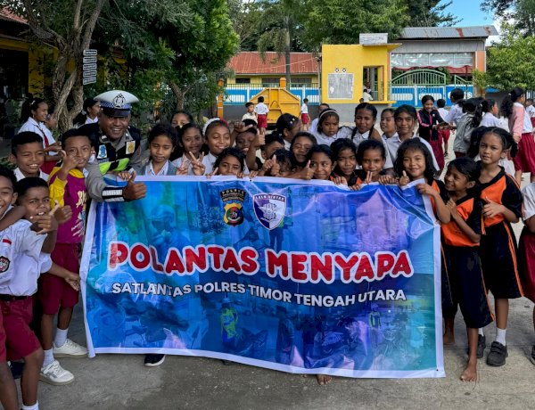 Satlantas Polres TTU Jalin Kedekatan dan Edukasi Tertib Berlalulintas Bersama Masyarakat, Lewat Program 