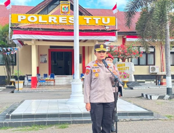Pimpin Apel Jam Pimpinan, Kapolres TTU Tekankan Disiplin, Soliditas Internal, dan Pembatasan Jam Pesta Masyarakat