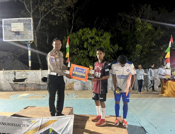 Polres TTU Amankan Final Fides Cup IV, Dukung Sportivitas dan Pengembangan Bakat Generasi Muda