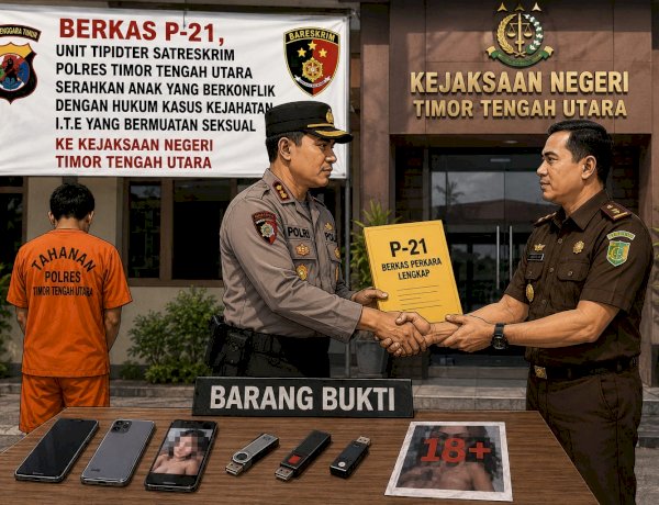 Polres TTU Laksanakan Tahap II Perkara ABH ke Kejaksaan Negeri TTU