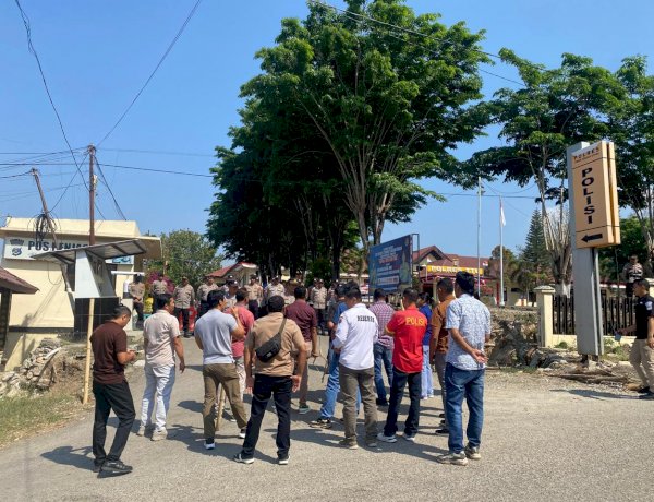 Polres TTU Gelar Simulasi Sispam Mako, Uji Kesiapsiagaan Personel Hadapi Situasi Darurat